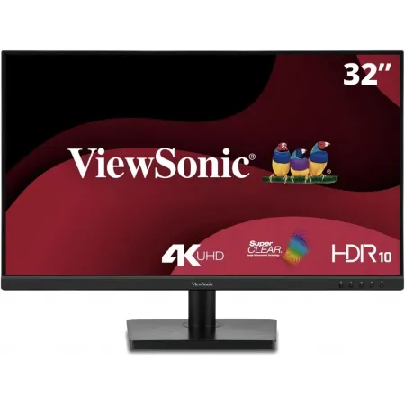 Монитор ViewSonic 32" VA3208-4K-HD черный VA LED 4ms 16:9 HDMI M/M матовая 3000:1 300cd 178гр/178гр 3840x2160 60Hz DP 4K 6.6кг