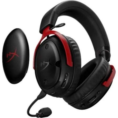 Наушники с микрофоном HyperX Cloud III S Wireless черный/красный мониторные (A59Z0AA) Наушники с микрофоном HyperX Cloud III S Wireless черный/красный мониторные (A59Z0AA)