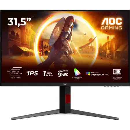 Монитор AOC 31.5" Gaming U32G4U черный/красный IPS LED 16:9 HDMI матовая HAS Piv 400cd 178гр/178гр 3840x2160 160Hz DP 4K USB 7.79кг