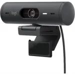 Камера Web Logitech HD Webcam Brio 500 черный 4Mpix (1920x1080) USB Type-C с микрофоном (960-001423)