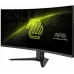 Монитор MSI 34" Mag 346CQ черный VA LED 21:9 HDMI матовая 300cd 178гр/178гр 3440x1440 180Hz DP UW 6.3кг
