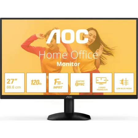 Монитор AOC 27" 27B35HM черный VA LED 16:9 HDMI матовая 250cd 178гр/178гр 1920x1080 100Hz VGA FHD 3.05кг