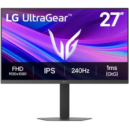Монитор LG 27" UltraGear 27G440A-B черный IPS LED 1ms 16:9 HDMI матовая HAS Piv 1000:1 400cd 178гр/178гр 1920x1080 240Hz DP FHD