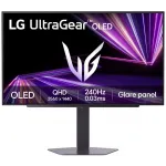 Монитор LG 27" UltraGear 27GX704A-B черный OLED LED 16:9 HDMI глянцевая HAS Piv 1500000:1 275cd 178гр/178гр 2560x1440 240Hz G-Sync FreeSync Premium Pro DP 2K USB 7.2кг