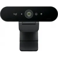 Камера Web Logitech BRIO черный 13Mpix (4096x2160) USB3.0 с микрофоном (960-001725)