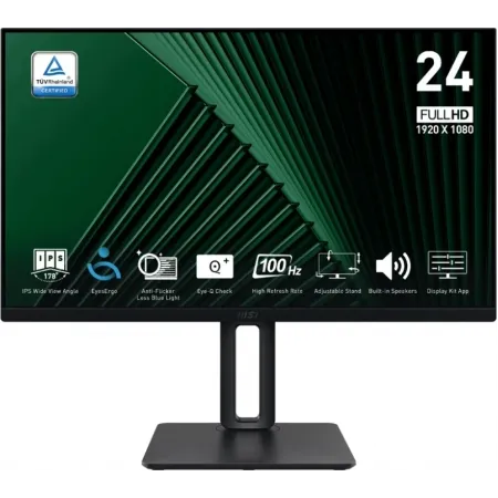 Монитор MSI 23.8" Pro MP245PG E14 черный IPS LED 16:9 HDMI M/M матовая HAS Piv 300cd 178гр/178гр 1920x1080 144Hz VGA DP FHD 5.25кг