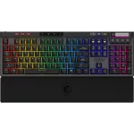 Клавиатура MSI STRIKE Pro W Silent механическая серый/черный USB Multimedia for gamer LED (подставка для запястий) (S11-43RU210-CLA)