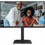 Монитор AOC 23.8" 24E4U черный IPS 1ms 16:9 HDMI M/M матовая HAS Piv 300cd 178гр/178гр 1920x1080 120Hz VGA DP FHD