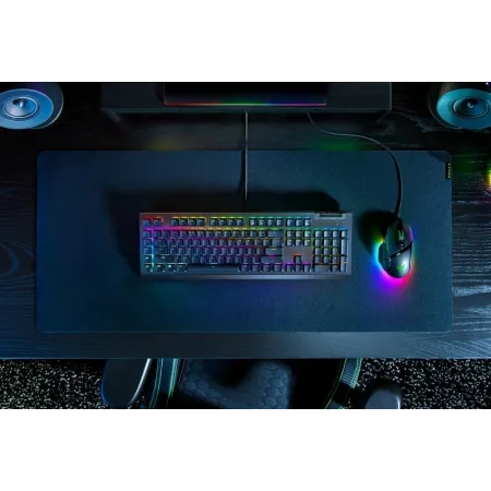 Клавиатура Razer BlackWidow V4 X механическая черный USB Multimedia for gamer LED (RZ03-04702500-R3R1) кабель 2м Клавиатура Razer BlackWidow V4 X механическая черный USB Multimedia for gamer LED (RZ03-04702500-R3R1) кабель 2м