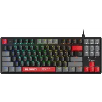 Клавиатура A4Tech S310N механическая черный/красный USB Multimedia for gamer
