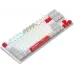 Клавиатура A4Tech S310N механическая белый/красный USB Multimedia for gamer