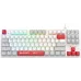 Клавиатура A4Tech S310N механическая белый/красный USB Multimedia for gamer
