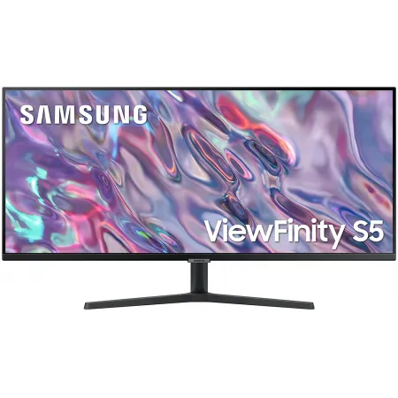 Монитор Samsung 34" ViewFinity S5 LS34C500GAUXEN черный VA LED 21:9 полуматовая 3000:1 300cd 178гр/178гр 3440x1440 100Hz FreeSync DP Ultra WQHD 4.9кг
