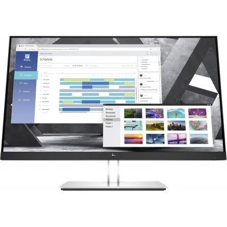 Монитор HP 27" E27q G4 черный IPS 5ms 16:9 HDMI матовая HAS Piv 250cd 178гр/178гр 2560x1440 75Hz VGA DP Quad 2K (1440p) USB 7кг