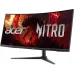 Монитор Acer 34" Nitro XZ340CURW0bmiiphx черный VA LED 1ms 21:9 HDMI M/M матовая HAS 250cd 3440x1440 240Hz FreeSync Premium DP Quad HD 2K (1440p)