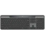 Клавиатура Logitech K980 графитовый беспроводная BT slim (920-013768)
