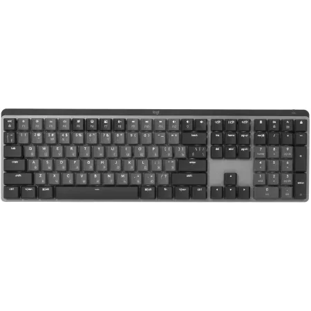 Клавиатура Logitech MX Mechanical механическая черный USB беспроводная BT/Radio slim LED (920-010766)