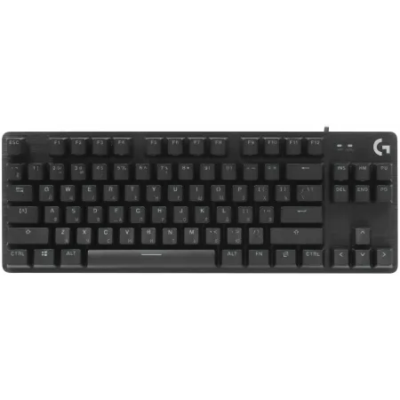 Клавиатура Logitech G412 TKL механическая черный USB for gamer LED (920-010449) кабель 1.8м