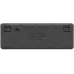 Клавиатура Logitech K98M механическая графитовый USB беспроводная BT/Radio Multimedia (подставка для запястий) (920-013040)