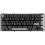 Клавиатура Logitech K75M механическая графитовый USB беспроводная BT/Radio Multimedia (подставка для запястий) (920-013299)