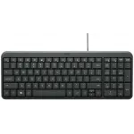 Клавиатура Logitech K106 черный USB slim (920-013902)