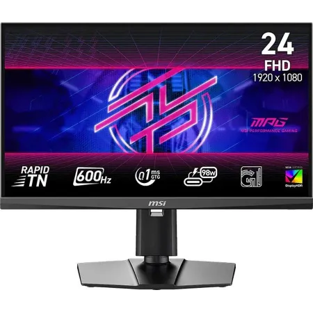 Монитор MSI 24.5" MPG 242R X60N черный TN LED 16:9 HDMI матовая HAS Piv 350cd 178гр/178гр 1920x1080 600Hz FreeSync Premium DP FHD USB 6.9кг