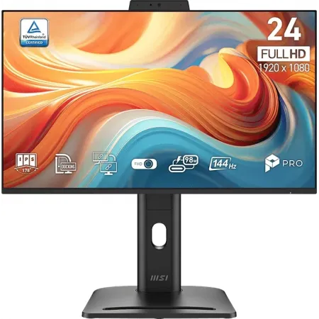 Монитор MSI 23.8" Pro MP245PDG E14 черный IPS LED 16:9 HDMI матовая HAS Piv 250cd 178гр/178гр 1920x1080 144Hz DP FHD USB 3.3кг