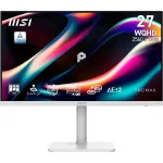 Монитор MSI 27" Pro MAX 271QPHW E14 белый IPS LED 4ms 16:9 HDMI M/M матовая HAS Piv 1500:1 300cd 178гр/178гр 2560x1440 144Hz DP Quad 2K (1440p) USB 5.85кг