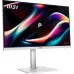 Монитор MSI 27" Pro MAX 271QPHW E14 белый IPS LED 4ms 16:9 HDMI M/M матовая HAS Piv 1500:1 300cd 178гр/178гр 2560x1440 144Hz DP Quad 2K (1440p) USB 5.85кг