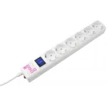 Сетевой фильтр Powercube SPG6-16-5M 5м (6 розеток) белый (коробка) Сетевой фильтр Powercube SPG6-16-5M 5м (6 розеток) белый (коробка)