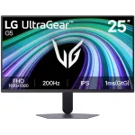 Монитор LG 24.4" (62.2 см) UltraGear 25G523B-B черный IPS LED 16:9 HDMI матовая 1000:1 300cd 178гр/178гр 1920x1080 200Hz FreeSync Premium DP FHD 3.5кг