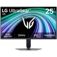 Монитор LG 24.4" (62.2 см) UltraGear 25G523B-B черный IPS LED 16:9 HDMI матовая 1000:1 300cd 178гр/178гр 1920x1080 200Hz FreeSync Premium DP FHD 3.5кг Монитор LG 24.4" (62.2 см) UltraGear 25G523B-B черный IPS LED 16:9 HDMI матовая 1000:1 300cd 178гр/178гр 1920x1080 200Hz FreeSync Premium DP FHD 3.5кг