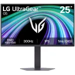 Монитор LG 25" UltraGear 25G550B-B черный IPS LED 16:9 HDMI матовая HAS Piv 1000:1 300cd 178гр/178гр 1920x1080 300Hz FreeSync Premium DP FHD 4.8кг