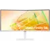 Монитор Samsung 34" ViewFinity S6 S34C650TAUXEN белый VA LED 5ms 21:9 HDMI M/M полуматовая HAS Piv 350cd 178гр/178гр 3440x1440 100Hz FreeSync DP Ultra WQHD USB 8.1кг