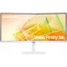 Монитор Samsung 34" ViewFinity S6 S34C650TAUXEN белый VA LED 5ms 21:9 HDMI M/M полуматовая HAS Piv 350cd 178гр/178гр 3440x1440 100Hz FreeSync DP Ultra WQHD USB 8.1кг