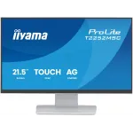 Монитор Iiyama 21.5" ProLite T2252MSC-W2AG белый IPS LED 5ms 16:9 HDMI M/M матовая 250cd 178гр/178гр 1920x1080 60Hz DP FHD USB Touch 4.5кг