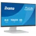 Монитор Iiyama 21.5" ProLite T2252MSC-W2AG белый IPS LED 5ms 16:9 HDMI M/M матовая 250cd 178гр/178гр 1920x1080 60Hz DP FHD USB Touch 4.5кг