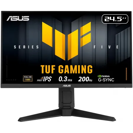 Монитор Asus 24.5" TUF Gaming VG259QL5A черный IPS LED 1ms 16:9 HDMI M/M матовая HAS Piv 300cd 178гр/178гр 1920x1080 200Hz DP FHD 4.9кг Монитор Asus 24.5" TUF Gaming VG259QL5A черный IPS LED 1ms 16:9 HDMI M/M матовая HAS Piv 300cd 178гр/178гр 1920x1080 200Hz DP FHD 4.9кг