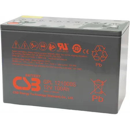 Батарея для ИБП CSB GPL121000S 12В 100Ач Батарея для ИБП CSB GPL121000S 12В 100Ач