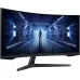 Монитор Samsung 34" Odyssey G5 LC34G55TWWPXEN черный VA LED 21:9 HDMI матовая 250cd 178гр/178гр 3440x1440 165Hz FreeSync Premium DP UW 5.6кг