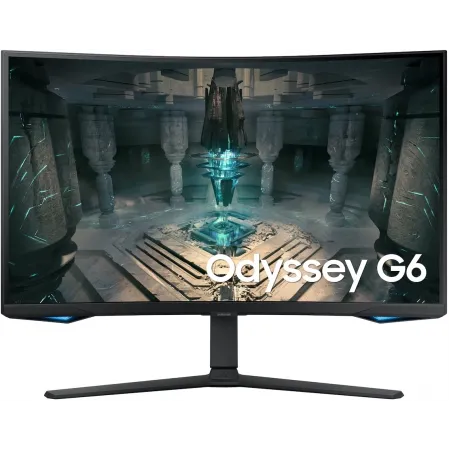 Монитор Samsung 31.5" Odyssey G6 S32BG650EUXEN черный VA LED 16:9 HDMI полуматовая HAS Piv 2500:1 350cd 178гр/178гр 2560x1440 240Hz FreeSync Premium Pro DP 2K USB 7.4кг