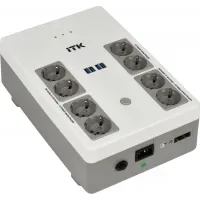 Источник бесперебойного питания ITK Electra EST8-600VA-1-001-L 360Вт 600ВА черный