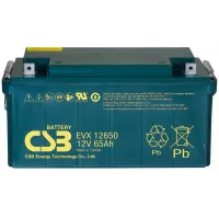 Батарея для ИБП CSB EVX12650 12В 65Ач Батарея для ИБП CSB EVX12650 12В 65Ач