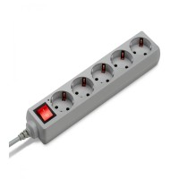 Сетевой фильтр Buro 500SL-1.5-G 1.5м (5 розеток) серый (пакет ПЭ) Сетевой фильтр Buro 500SL-1.5-G 1.5м (5 розеток) серый (пакет ПЭ)