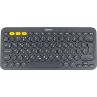 Клавиатура Logitech K380 темно-серый беспроводная BT slim Multimedia для ноутбука (920-007584)