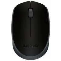 Мышь Logitech M171 черный/серый оптическая 1000dpi беспров. USB для ноутбука 2but (910-004424)
