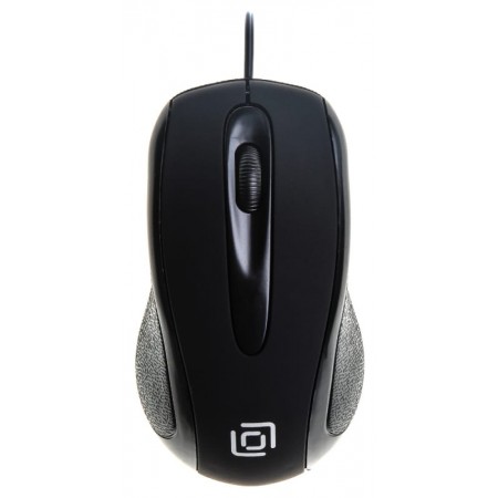 Мышь Оклик 295M черный оптическая 1600dpi USB 3but (412847)