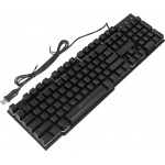 Клавиатура Оклик 780G SLAYER черный USB for gamer LED