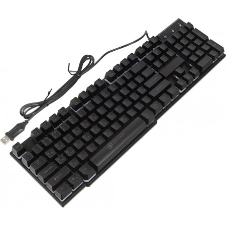 Клавиатура Оклик 780G SLAYER черный USB for gamer LED