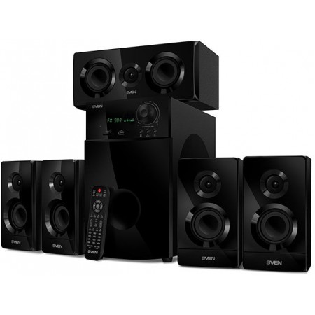 Колонки Sven HT-210 5.1 черный 125Вт